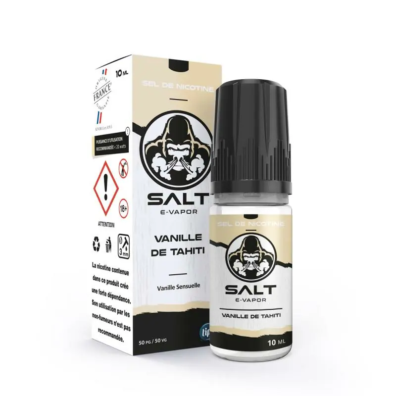 Vanille de Tahiti 10ml - Salt E-Vapor