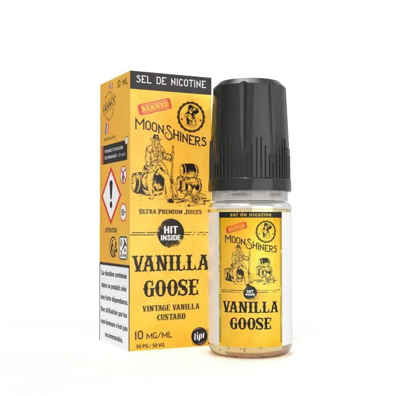 Vanilla Goose Sel de Nicotine - Moonshiners