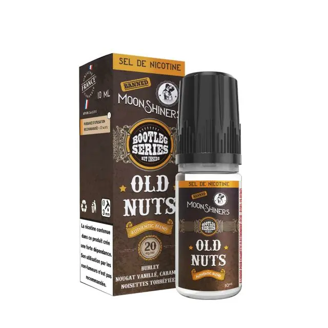 Old Nuts Authentic Blend Sel de Nicotine - Moonshiners