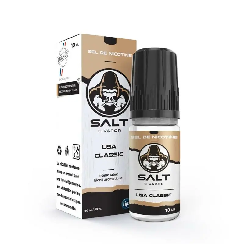 USA Classic 10ml - Salt E-Vapor