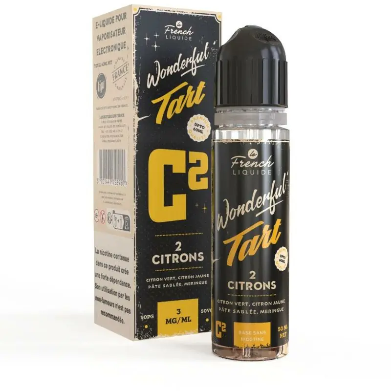 Wonderful Tart 2 Citrons 60ml - Le French Liquide