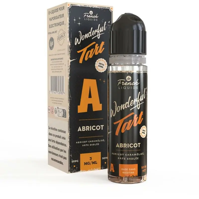 Wonderful Tart Abricot 60ml - Le French Liquide