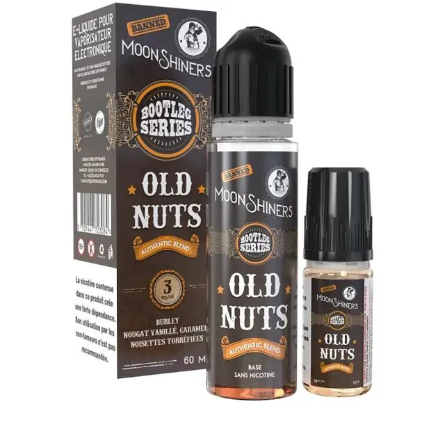 Old Nuts Authentic Blend 60ml - Moonshiners