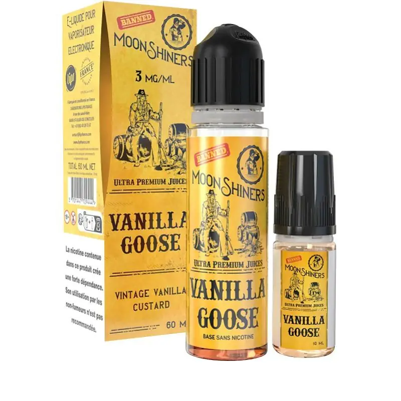 Vanilla Goose 60ml - Moonshiners