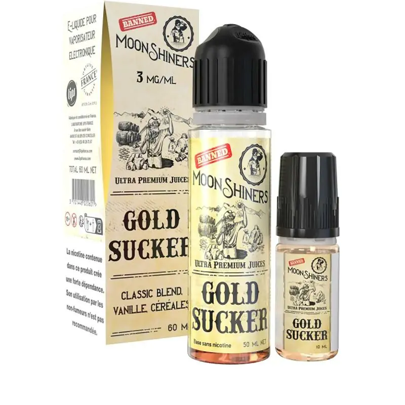 Gold Sucker 60ml - Moonshiners