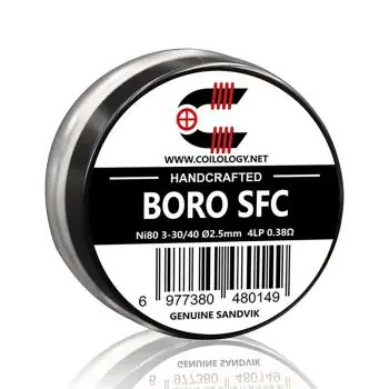 Handcrafted Boro SFC Ni80 - Coilology