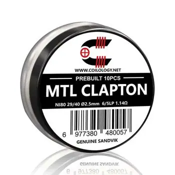 MTL Clapton Ni80 (x10) - Coilology