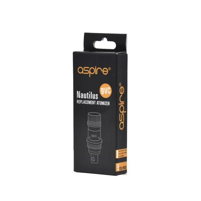 Résistances Nautilus BVC 1.8 ohm (x5) - Aspire