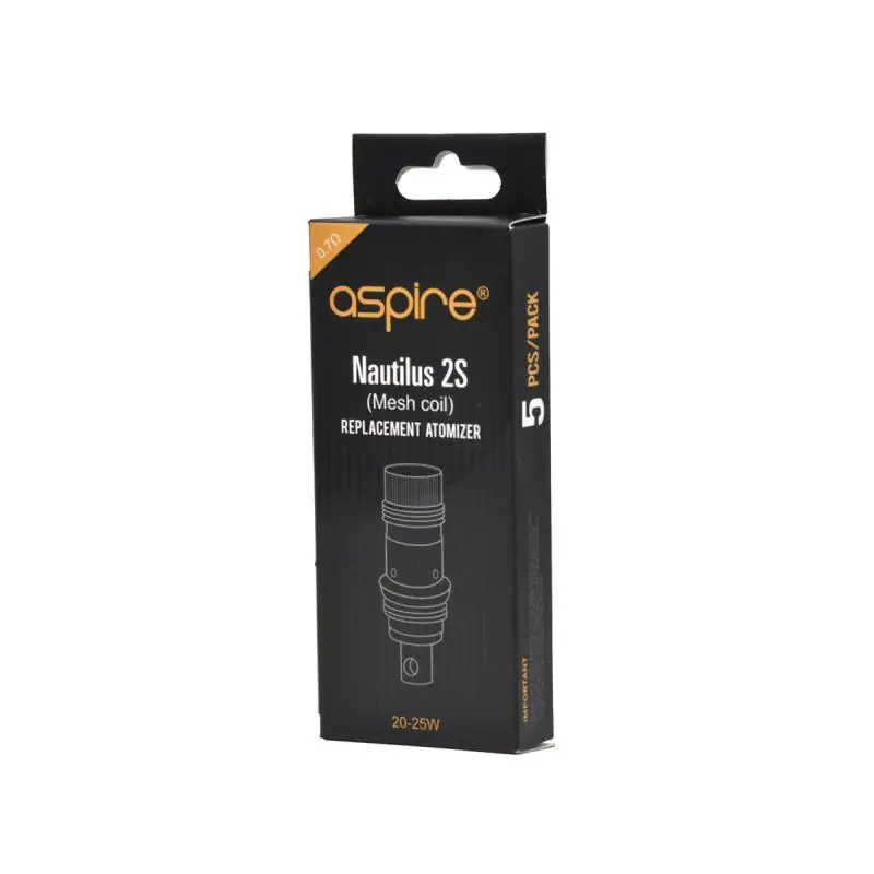 Nautilus 2S Meshed 0.7 ohm Coils (x5) - Aspire