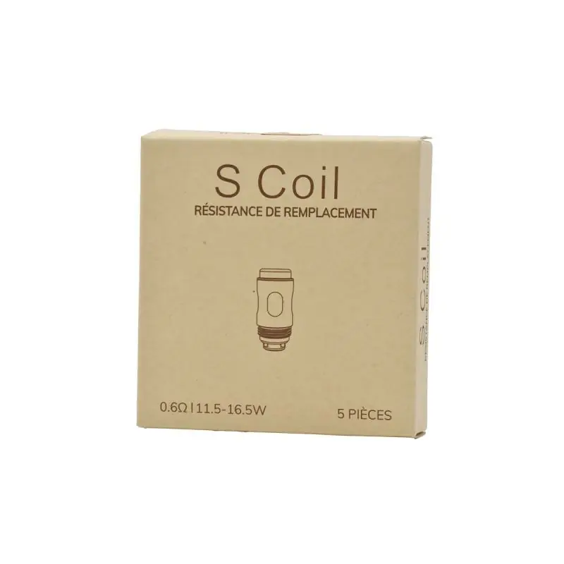 Résistances S Coil 0.6 ohm (x5) - Innokin