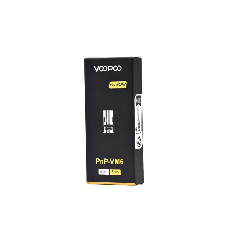 PnP VM6 0.15 omh Coils (x5) - VOOPOO