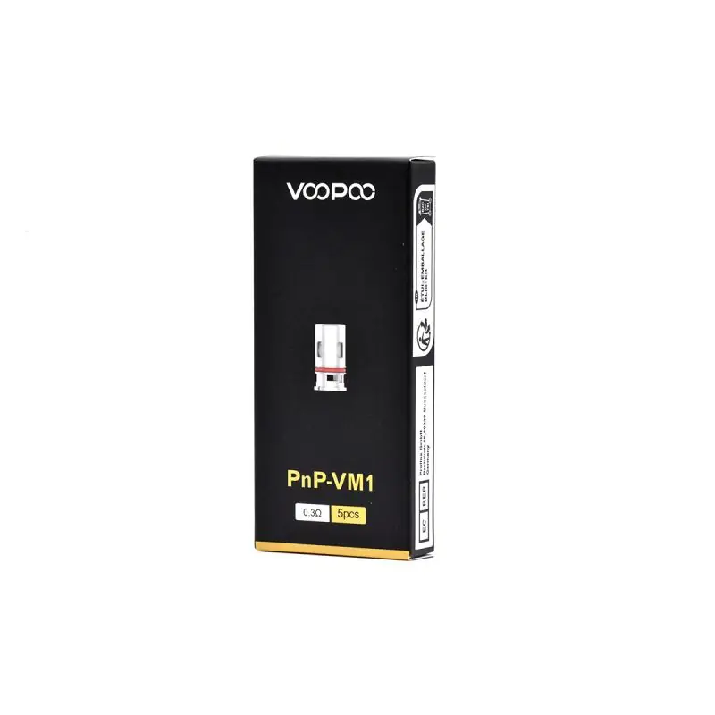 Résistances PnP VM1 0.3 ohm (x5) - VOOPOO