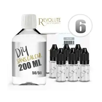 Pack DIY 200ml 6mg/ml - Revolute