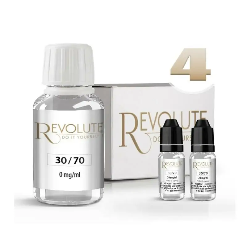 Pack DIY 100ml 4mg/ml - Revolute